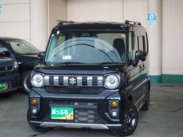 スペーシアギア ハイブリッドＸＺ　ターボ　禁煙　９インチナビ　全方位　ＥＴＣ　両側電動　フルセグＴＶ　Ｂｌｕｅｔｏｏｔｈ　ＡｐｐｌｅＣａｒＰｌａｙ　衝突軽減ＢＫ　コーナーセンサー　前席ヒーター　電動ＰＫ　ブレーキホールド　ＬＥＤオートライト（23枚目）