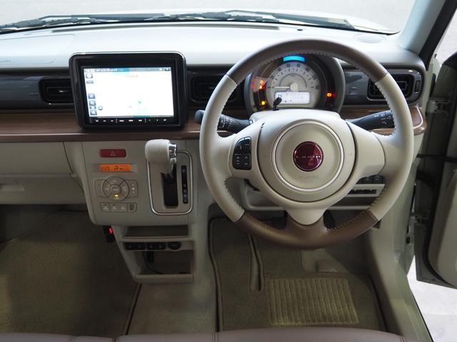 アルトラパンＬＣ Ｘ　禁煙　８インチナビ　全方位　ＥＴＣ　前後ドラレコ　フルセグＴＶ　走行中可　Ｂｌｕｅｔｏｏｔｈ　衝突軽減ＢＫ　リアソナー　ＬＥＤオートライト　前席ヒーター　ハーフレザー　スマートキー　プッシュスタート（16枚目）