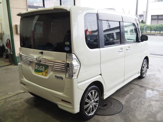 タント カスタムＸ　ＳＡＩＩ　禁煙　後期　ユーザー買取　フルセグナビ　バックカメラ　ＥＴＣ　ドラレコ　左側電動スライド　衝突軽減ＢＫ　ＬＥＤオートライトＬＥＤフォグ　スマートキープッシュスタート　後席ロールサンシェード　１４アルミ（8枚目）