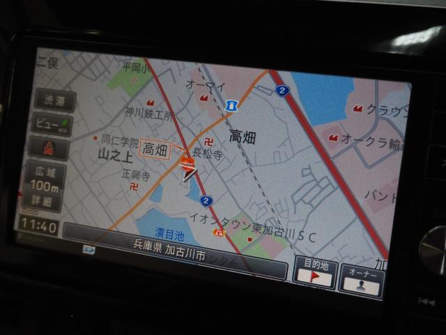 タント カスタムＸ　ＳＡＩＩ　禁煙　後期　ユーザー買取　フルセグナビ　バックカメラ　ＥＴＣ　ドラレコ　左側電動スライド　衝突軽減ＢＫ　ＬＥＤオートライトＬＥＤフォグ　スマートキープッシュスタート　後席ロールサンシェード　１４アルミ（25枚目）