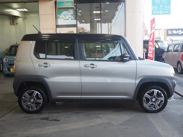 ハスラー Ｘ　禁煙　ワンオーナー　３６，４００ｋｍ　ＳＤナビ　ＥＴＣ　衝突軽減ＢＫ　運転席ヒーター　スマートキー２個　ＨＩＤオートライト　フォグ　１５インチアルミ　２０２４年製タイヤ　ウィンカーミラー　Ａ－ＳＴＯＰ（4枚目）