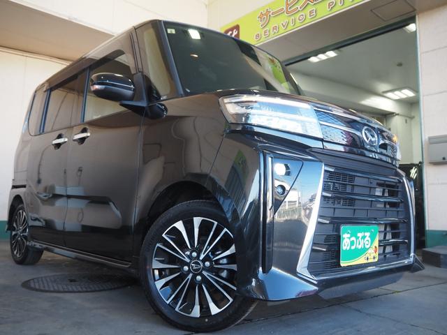 タント カスタムRS 禁煙 リア修復 4WD ターボ 9インチDA Bカメラ ドラレコ フルセグ BTA AppleCarPlay AndroidAuto 両電動 衝軽BKコーナーセンサー 前席ヒーター LEDオートライト(57枚目)