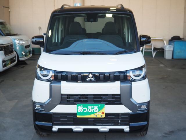 デリカミニ Ｔ　プレミアム　禁煙　４ＷＤ　ターボ　９インチナビ　全方位　フルセグ　ＢＴＡ　前席ヒーター　ハンドルヒーター　両側電動　衝軽ＢＫ　コーナーセンサー　ＬＥＤオートライト　ＬＥＤフォグ　デジタルインナーミラー　電動ＰＫ（2枚目）