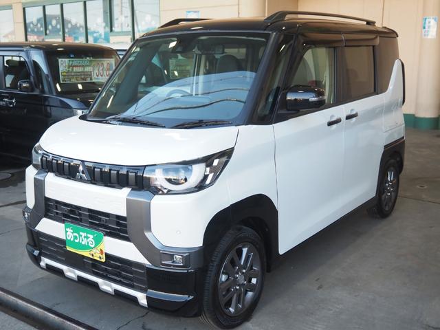 デリカミニ Ｔ　プレミアム　禁煙　４ＷＤ　ターボ　９インチナビ　全方位　フルセグ　ＢＴＡ　前席ヒーター　ハンドルヒーター　両側電動　衝軽ＢＫ　コーナーセンサー　ＬＥＤオートライト　ＬＥＤフォグ　デジタルインナーミラー　電動ＰＫ（7枚目）