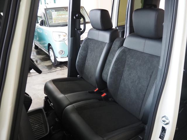 N-BOXカスタム ターボ 禁煙 リア修復 9インチナビ Bカメラ ETC 前後ドラレコ フルセグ BTA AppleCarPlay 両側電動 衝軽BK コーナーセンサー 前席ヒーター 電動PK LEDオートライト ハーフレザー(13枚目)