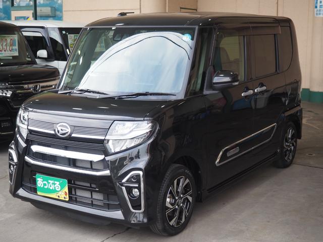 タント カスタムX 禁煙 フルセグナビ バックカメラ ETC 前後ドラレコ Bluetooth 両側電動 前席ヒーター 衝突軽減BK コーナーセンサー LEDオートライト LEDフォグ スマートキー ステリモ 14AW(7枚目)