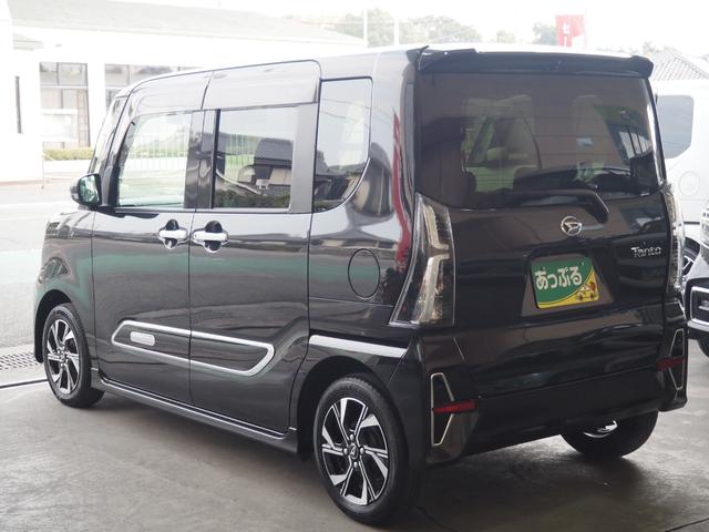 タント カスタムX 禁煙 フルセグナビ バックカメラ ETC 前後ドラレコ Bluetooth 両側電動 前席ヒーター 衝突軽減BK コーナーセンサー LEDオートライト LEDフォグ スマートキー ステリモ 14AW(9枚目)