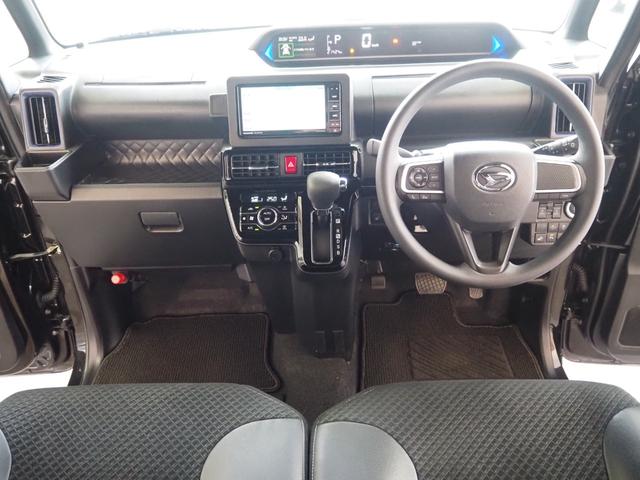 タント カスタムX 禁煙 フルセグナビ バックカメラ ETC 前後ドラレコ Bluetooth 両側電動 前席ヒーター 衝突軽減BK コーナーセンサー LEDオートライト LEDフォグ スマートキー ステリモ 14AW(15枚目)