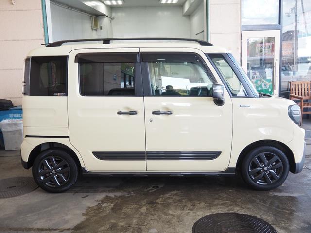 スペーシアギア ハイブリッドＸＺ　ターボ　禁煙　８インチナビ　全方位　ＥＴＣ　前後ドラレコ　フルセグ　ＢＴＡ　両電動　衝軽ＢＫ　リアソナー　前席ヒーター　ＬＥＤオートライト　ＬＥＤフォグ　ステリモ　クルコン　リアサーキュレーター　ルーフレール（4枚目）