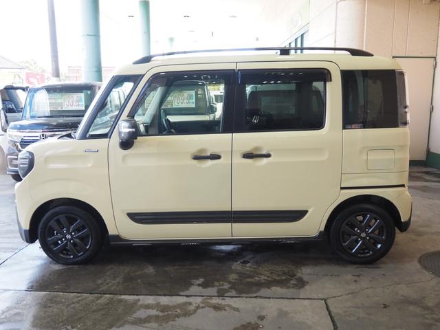 スペーシアギア ハイブリッドＸＺ　ターボ　禁煙　８インチナビ　全方位　ＥＴＣ　前後ドラレコ　フルセグ　ＢＴＡ　両電動　衝軽ＢＫ　リアソナー　前席ヒーター　ＬＥＤオートライト　ＬＥＤフォグ　ステリモ　クルコン　リアサーキュレーター　ルーフレール（5枚目）