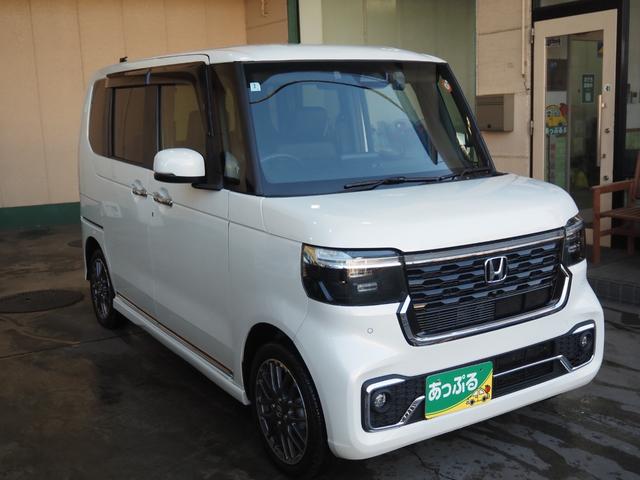 N-BOXカスタム ターボ 4WD 禁煙 8インチナビ バックカメラ ETC 前後ドラレコ フルセグTV Bluetooth 両側電動 前席ヒーター 衝突軽減BK ソナー LEDオートライト LEDフォグ 電動PK BKホールド(6枚目)