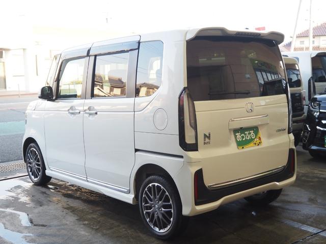N-BOXカスタム ターボ 4WD 禁煙 8インチナビ バックカメラ ETC 前後ドラレコ フルセグTV Bluetooth 両側電動 前席ヒーター 衝突軽減BK ソナー LEDオートライト LEDフォグ 電動PK BKホールド(9枚目)