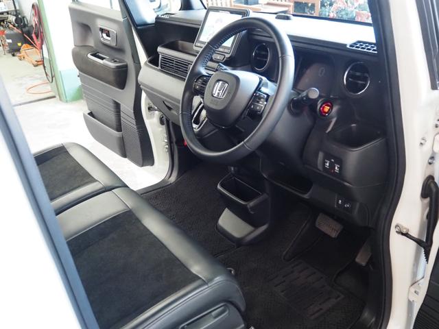 N-BOXカスタム ターボ 4WD 禁煙 8インチナビ バックカメラ ETC 前後ドラレコ フルセグTV Bluetooth 両側電動 前席ヒーター 衝突軽減BK ソナー LEDオートライト LEDフォグ 電動PK BKホールド(49枚目)