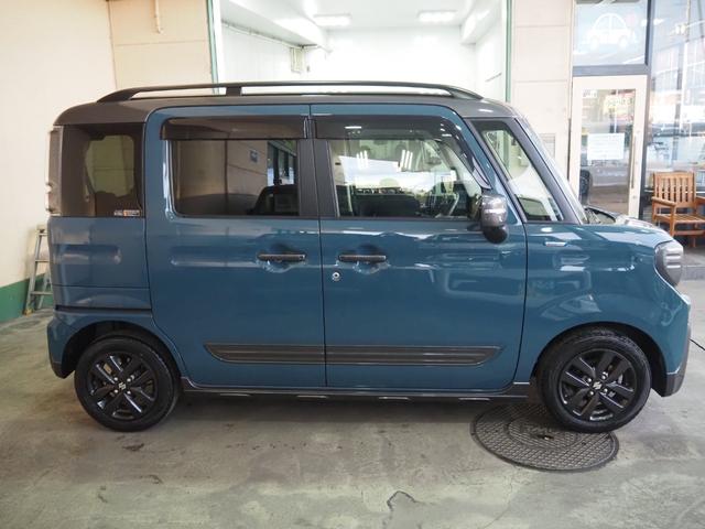 スペーシアギア ハイブリッドＸＺ　禁煙　リア修復　全方位　ＤＡ　ドラレコ　ＢＴＡ　ＡｐｐｌｅＣａｒＰｌａｙ　両側電動　衝突軽減ＢＫ　リアソナー　前席ヒーター　ＬＥＤオートライト　ＬＥＤフォグ　スマートキー　ステリモ　クルコン　１４ＡＷ（4枚目）