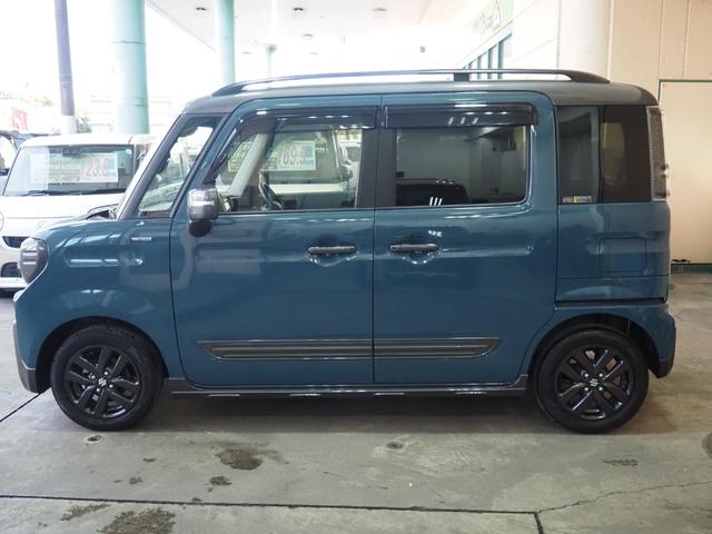 スペーシアギア ハイブリッドＸＺ　禁煙　リア修復　全方位　ＤＡ　ドラレコ　ＢＴＡ　ＡｐｐｌｅＣａｒＰｌａｙ　両側電動　衝突軽減ＢＫ　リアソナー　前席ヒーター　ＬＥＤオートライト　ＬＥＤフォグ　スマートキー　ステリモ　クルコン　１４ＡＷ（5枚目）