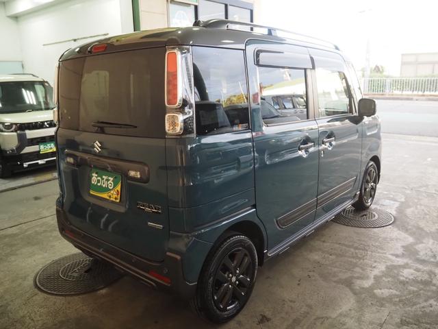 スペーシアギア ハイブリッドＸＺ　禁煙　リア修復　全方位　ＤＡ　ドラレコ　ＢＴＡ　ＡｐｐｌｅＣａｒＰｌａｙ　両側電動　衝突軽減ＢＫ　リアソナー　前席ヒーター　ＬＥＤオートライト　ＬＥＤフォグ　スマートキー　ステリモ　クルコン　１４ＡＷ（8枚目）