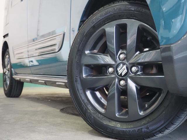 スペーシアギア ハイブリッドＸＺ　禁煙　リア修復　全方位　ＤＡ　ドラレコ　ＢＴＡ　ＡｐｐｌｅＣａｒＰｌａｙ　両側電動　衝突軽減ＢＫ　リアソナー　前席ヒーター　ＬＥＤオートライト　ＬＥＤフォグ　スマートキー　ステリモ　クルコン　１４ＡＷ（54枚目）