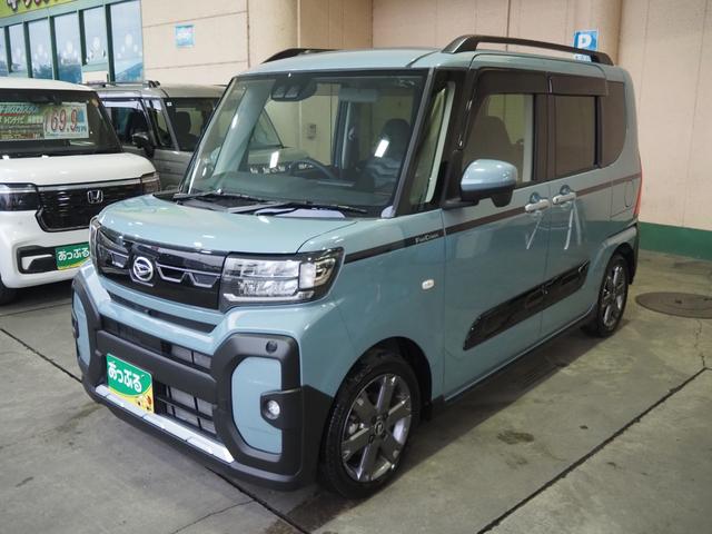 タント ファンクロスターボ　禁煙　フルセグナビ　全方位　ＥＴＣ　Ｂｌｕｅｔｏｏｔｈ　両側電動　衝突軽減ＢＫ　コーナーセンサー　前席ヒーター　電動ＰＫ　ブレーキホールド　ＬＥＤオートライト　ＬＥＤフォグ　スマートキー　ルーフレール（7枚目）