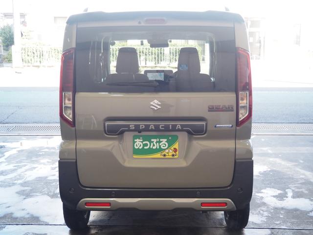 スペーシアギア ハイブリッドＸＺ　ターボ　禁煙　リア修復　９インチナビ　全方位　ＡＬＰＩＮＥフリップダウン　ＥＴＣ　前後ドラレコ　フルセグ　ＢＴＡ　ＡｐｐｌｅＣａｒＰｌａｙ　両側電動　前席ヒーター　ハンドルヒーター　衝軽ＢＫ　コーナーセンサー（3枚目）