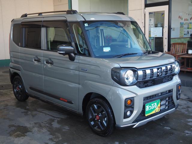 スペーシアギア ハイブリッドＸＺ　ターボ　禁煙　リア修復　９インチナビ　全方位　ＡＬＰＩＮＥフリップダウン　ＥＴＣ　前後ドラレコ　フルセグ　ＢＴＡ　ＡｐｐｌｅＣａｒＰｌａｙ　両側電動　前席ヒーター　ハンドルヒーター　衝軽ＢＫ　コーナーセンサー（6枚目）