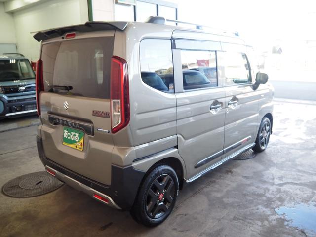 スペーシアギア ハイブリッドＸＺ　ターボ　禁煙　リア修復　９インチナビ　全方位　ＡＬＰＩＮＥフリップダウン　ＥＴＣ　前後ドラレコ　フルセグ　ＢＴＡ　ＡｐｐｌｅＣａｒＰｌａｙ　両側電動　前席ヒーター　ハンドルヒーター　衝軽ＢＫ　コーナーセンサー（8枚目）