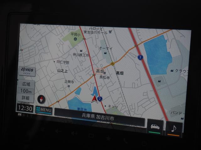 スペーシアギア ハイブリッドＸＺ　ターボ　禁煙　リア修復　９インチナビ　全方位　ＡＬＰＩＮＥフリップダウン　ＥＴＣ　前後ドラレコ　フルセグ　ＢＴＡ　ＡｐｐｌｅＣａｒＰｌａｙ　両側電動　前席ヒーター　ハンドルヒーター　衝軽ＢＫ　コーナーセンサー（24枚目）