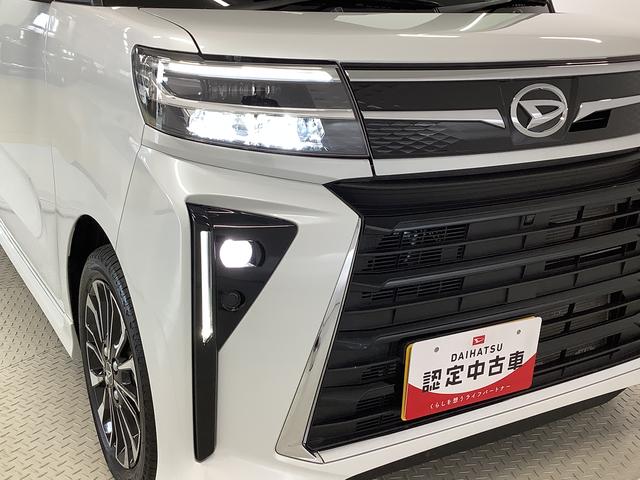 タント カスタムＲＳ　ターボ　両側電動スライドドア　シートヒーター　走行無制限１年保証　両側電動スライドドア　前後コーナーセンサー　シートヒーター　オートマチックハイビーム　ＬＥＤヘッドライト　プッシュスタート　オートブレーキホールド　ツートンカラー（13枚目）