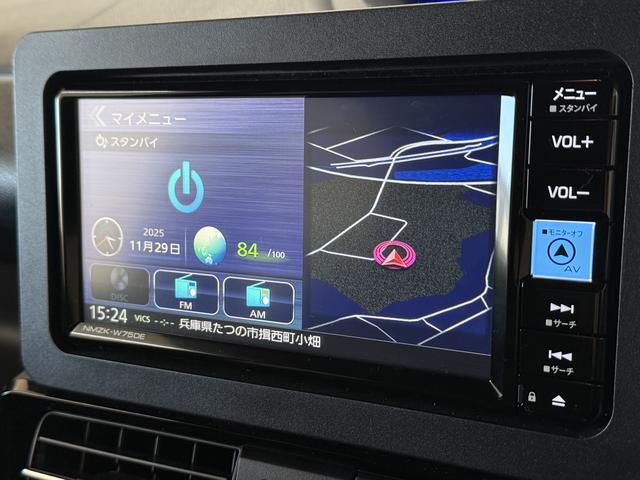 タント カスタムＲＳ　ターボ　ワンオーナー　ナビ　ドラレコ　ＥＴＣ　１年保証　ワンオーナー　ナビＴＶ　ＥＴＣ　ドラレコ　全方位カメラ　両側電動スライドドア　前後コーナーセンサー　前席シートヒーター　ＵＳＢ　Ｂｌｕｅｔｏｏｔｈ　スマートキー　１５インチ純正アルミホイール（9枚目）