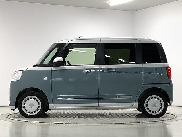 ムーヴキャンバス ストライプスＧ　両側電動スライドドア　前後コーナーセンサー　走行無制限１年保証　両側電動スライドドア　前後コーナーセンサー　前席シートヒーター　ホッとカップホルダー　オートマチックハイビーム　ＬＥＤヘッドライト　横滑り防止装置　スマートキー　スマートアシスト（8枚目）