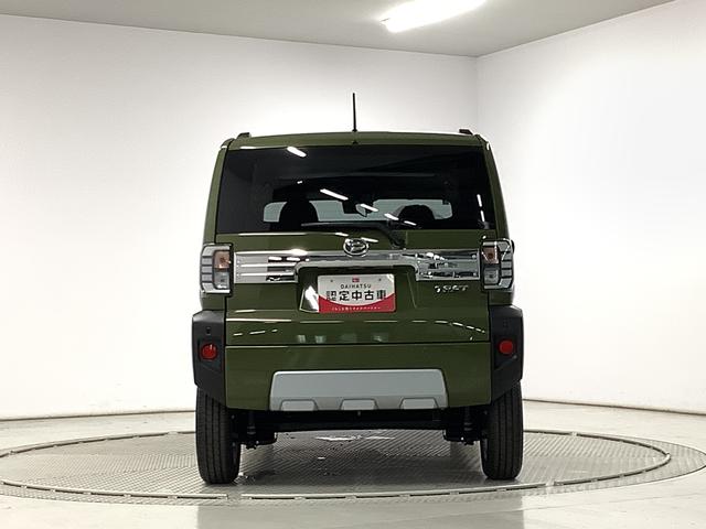 タフト Ｇ　クロムベンチャー　アダプティブクルーズコントロール　走行無制限１年保証　前後コーナーセンサー　アダプティブクルーズコントロール　前席シートヒーター　オートマチックハイビーム　オートブレーキホールド　スカイフィールトップ　１５インチ純正アルミホイール（9枚目）