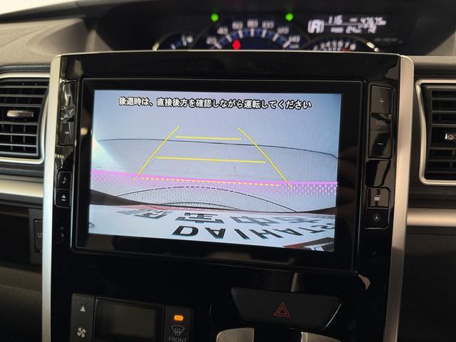 タント カスタムＲＳ　ＳＡ　８インチナビＴＶ　ＥＴＣ　後席モニター　１年保証　８インチナビＴＶ　後席モニター　ＥＴＣ　バックカメラ　両側電動スライドドア　ＤＶＤ　ＵＳＢ　Ｂｌｕｅｔｏｏｔｈ　ＬＥＤヘッドライト　横滑り防止装置　スマートキー　１５インチ純正アルミホイール（8枚目）