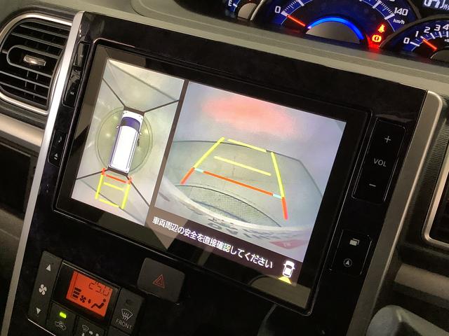 タント カスタムRS トップエディションVS SAIII 4WD 1年保証 8インチナビTV 全方位カメラ 4WD ETC 両側電動スライドドア リアコーナーセンサー 運転席シートヒーター DVD USB接続 Bluetooth 15インチ純正アルミホイール(7枚目)