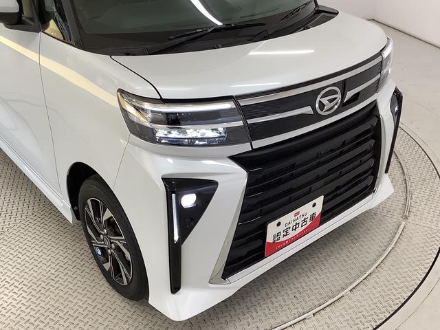 タント カスタムＸ　９インチナビＴＶ　ドラレコ　ＥＴＣ　全方位カメラ　１年保証　９インチナビＴＶ　全方位カメラ　ドラレコ　ＥＴＣ　両側電動スライドドア　前後コーナーセンサー　前席シートヒーター　ＵＳＢ接続　Ｂｌｕｅｔｏｏｔｈ　スマートキー　１４インチ純正アルミホイール（18枚目）