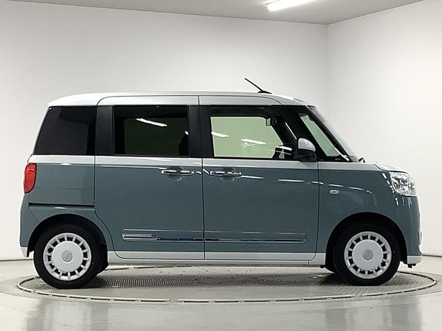 ムーヴキャンバス ストライプスGターボ アダプティブクルーズコントロール 走行無制限1年保証 両側電動スライドドア アダプティブクルーズコントロール 前後コーナーセンサー 前席シートヒーター ホッとカップホルダー オートマチックハイビーム LEDヘッドライト スマートキー(7枚目)