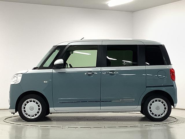 ムーヴキャンバス ストライプスGターボ アダプティブクルーズコントロール 走行無制限1年保証 両側電動スライドドア アダプティブクルーズコントロール 前後コーナーセンサー 前席シートヒーター ホッとカップホルダー オートマチックハイビーム LEDヘッドライト スマートキー(8枚目)