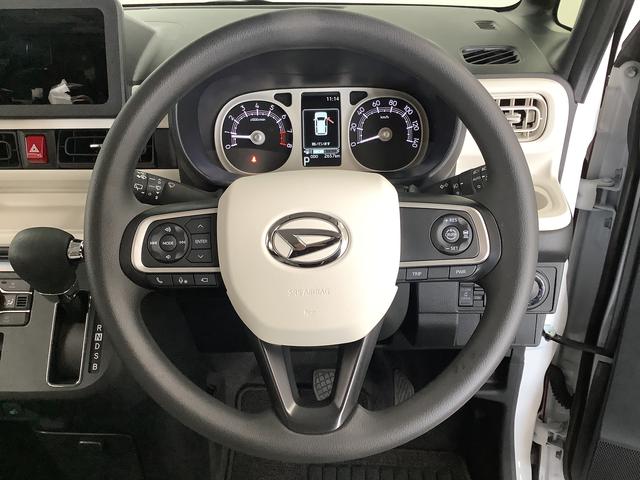 ムーヴキャンバス ストライプスＧターボ　アダプティブクルーズコントロール　走行無制限１年保証　両側電動スライドドア　アダプティブクルーズコントロール　前後コーナーセンサー　前席シートヒーター　ホッとカップホルダー　オートマチックハイビーム　ＬＥＤヘッドライト　スマートキー（24枚目）