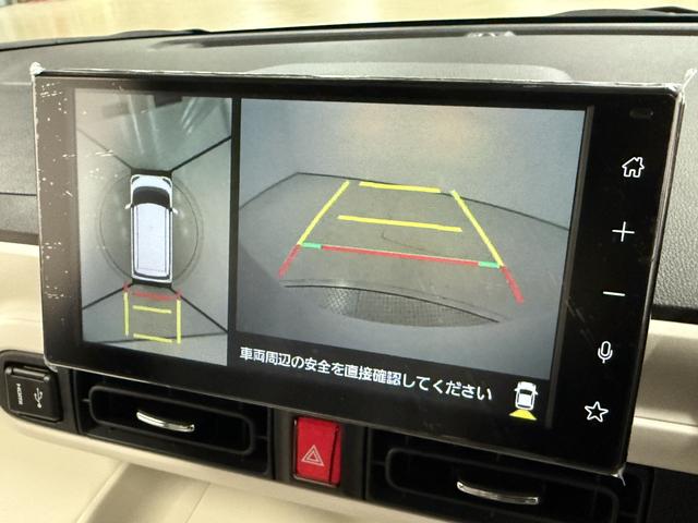 ムーヴキャンバス ストライプスＧ　９インチディスプレイオーディオ　全方位カメラ　１年保証　９インチディスプレイオーディオ　全方位カメラ　両側電動スライドドア　前後コーナーセンサー　前席シートヒーター　Ｂｌｕｅｔｏｏｔｈ　オートマチックハイビーム　スマートキー　Ｑｉワイヤレス充電（7枚目）