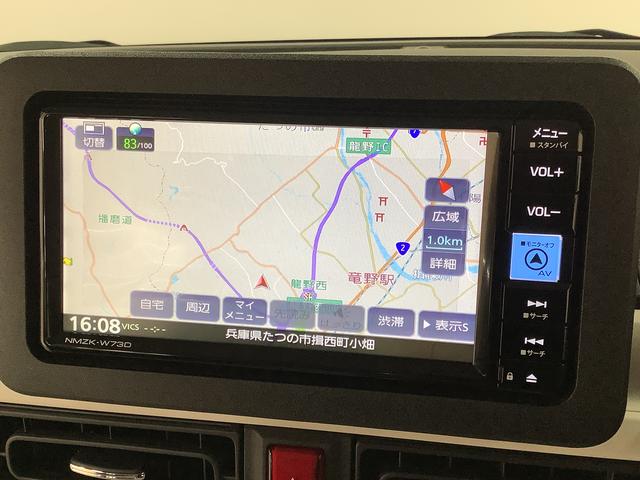 ムーヴキャンバス ストライプスG 4WD ワンオーナー ナビ ドラレコ ETC 1年保証 4WD ワンオーナー ナビTV ETC ドラレコ バックカメラ 両側電動スライドドア 前後コーナーセンサー 前席シートヒーター ホッとカップホルダー Bluetooth LEDヘッドライト(6枚目)