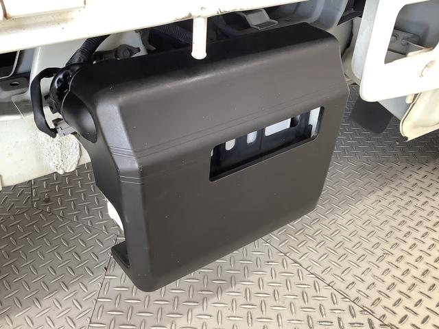 ハイゼットトラック スタンダード　５ＭＴ　ワンオーナー　ＣＤオーディオ　ＥＴＣ　走行無制限１年保証　ワンオーナー　ＭＴ車　ＣＤオーディオ　ＥＴＣ　３方開　ドアバイザー　ヘッドライトレベライザー　アクセサリーソケット　マニュアルエアコン　スペアタイヤ　マッドガード　バッテリーカバー（37枚目）