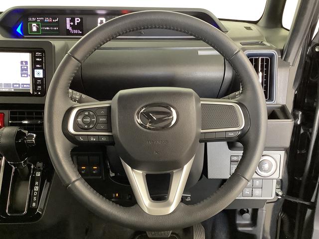 タント カスタムRS ターボ 1オーナー ナビTV ドラレコ ETC 1年保証 ワンオーナー ナビTV ETC ドラレコ 全方位カメラ 両側電動スライドドア 前後コーナーセンサー 前席シートヒーター DVD USB接続 Bluetooth 15インチ純正アルミホイール(30枚目)