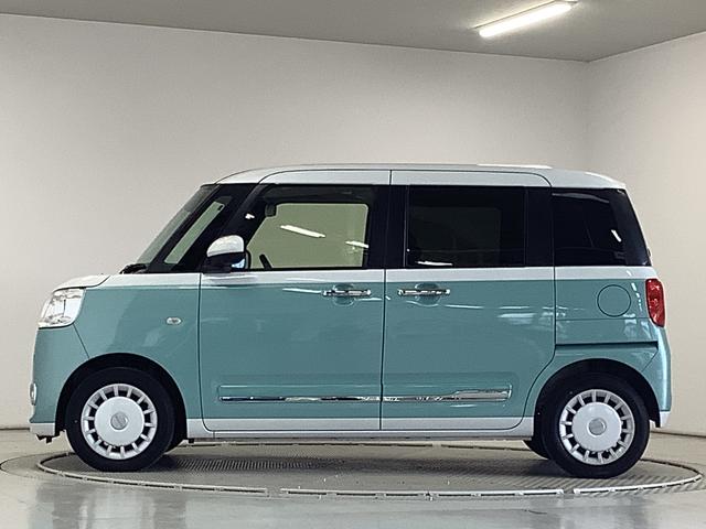 ムーヴキャンバス ストライプスＧターボ　１オーナー　クルコン　両側電動スライド　走行無制限１年保証　両側電動スライドドア　ワンオーナー　アダプティブクルーズコントロール　前後コーナーセンサー　前席シートヒーター　ホッとカップホルダー　オートマチックハイビーム　ＬＥＤヘッドライト（8枚目）