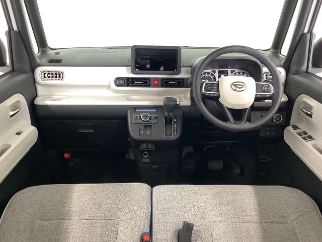 ムーヴキャンバス ストライプスＧターボ　ワンオーナー　クルーズコントロール　走行無制限１年保証　両側電動スライドドア　ワンオーナー　アダプティブクルーズコントロール　前後コーナーセンサー　前席シートヒーター　ホッとカップホルダー　オートマチックハイビーム　ＬＥＤヘッドライト（5枚目）