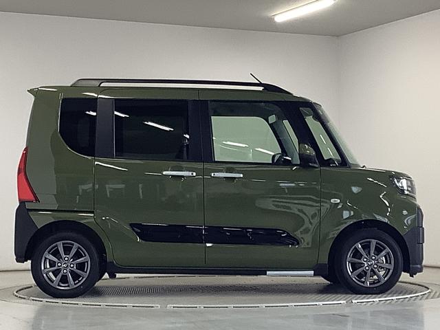 タント ファンクロス　両側電動スライド　シートヒーター　スマートキー　走行無制限１年保証　両側電動スライドドア　前後コーナーセンサー　前席シートヒーター　ルーフレール　オートマチックハイビーム　ＬＥＤヘッドライト　オートブレーキホールド　１４インチ純正アルミホイール（7枚目）