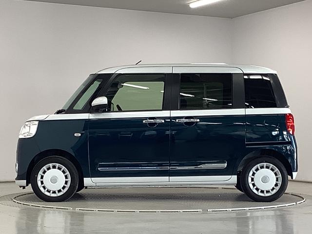 ムーヴキャンバス ストライプスＧ　両側電動スライドドア　前席シートヒーター　走行無制限１年保証　両側電動スライドドア　前後コーナーセンサー　前席シートヒーター　ホッとカップホルダー　オートマチックハイビーム　ＬＥＤヘッドライト　横滑り防止装置　スマートキー　スマートアシスト（8枚目）