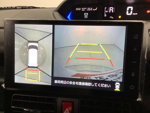 タント カスタムＲＳ　ターボ　９インチディスプレイオーディオ　ＵＳＢ　１年保証　９インチディスプレイオーディオ　全方位カメラ　両側電動スライドドア　前後コーナーセンサー　前席シートヒーター　ＵＳＢ　Ｂｌｕｅｔｏｏｔｈ　オートブレーキホールド　１５インチ純正アルミホイール（7枚目）