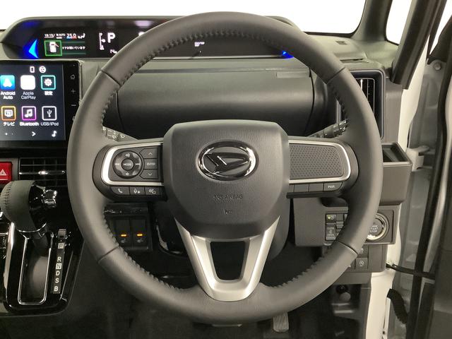 タント カスタムＲＳ　ターボ　９インチディスプレイオーディオ　ＵＳＢ　１年保証　９インチディスプレイオーディオ　全方位カメラ　両側電動スライドドア　前後コーナーセンサー　前席シートヒーター　ＵＳＢ　Ｂｌｕｅｔｏｏｔｈ　オートブレーキホールド　１５インチ純正アルミホイール（28枚目）