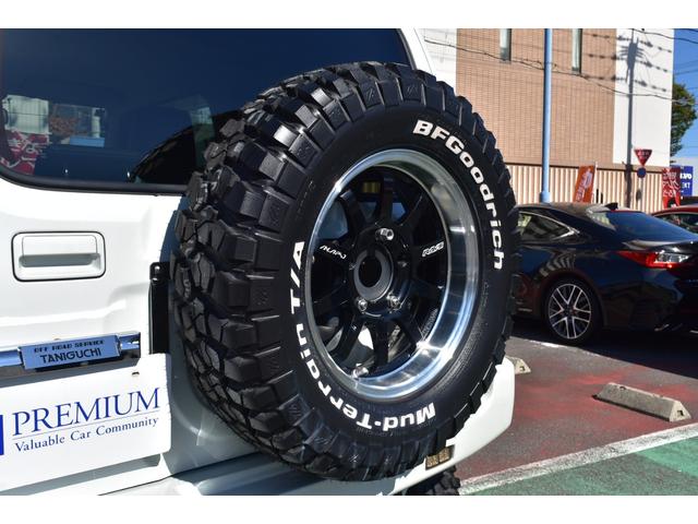 ジムニーシエラ ランドベンチャー　１オーナー　タニグチＦＲバンパー＆スーパーソルブ３インチＵＰキット＆ＦＲラテラルロッド＆スキッドＰ　ＲＡＹＳ１６ＡＷ　フジツボマフラー　Ｍブロテール　外ナビ　フルセグ　Ｂカメラ　ＥＴＣ　合皮シート（27枚目）
