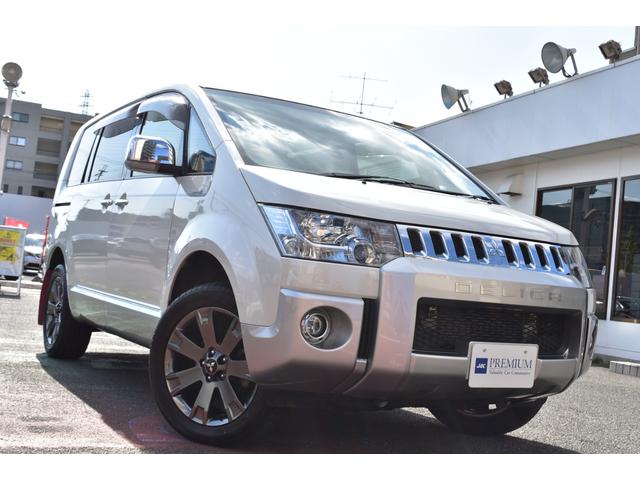 デリカD:5 ジャスパー 最終モデル 特別仕様車 専用インテリア アルパイン9型ナビ フルセグ Bカメラ フリップダウン ETC 両側パワスラ 専用ハーフレザー Pシート&ヒーター HID パドルS クルコン 専用18AW(5枚目)