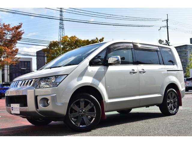 デリカD:5 ジャスパー 最終モデル 特別仕様車 専用インテリア アルパイン9型ナビ フルセグ Bカメラ フリップダウン ETC 両側パワスラ 専用ハーフレザー Pシート&ヒーター HID パドルS クルコン 専用18AW(9枚目)