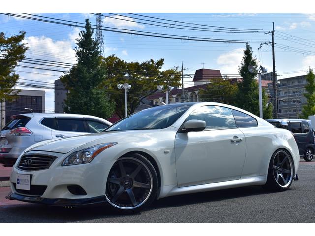 スカイライン 370GT タイプS エアロワークスFスポイラー BLITZ車高調 WORK20AW 社外マフラー 社外リアウイング 純正ナビ Bカメラ ETC HPIサクションパイプ クスコタワーバー ハーフレザー 外デジタルミラー(9枚目)